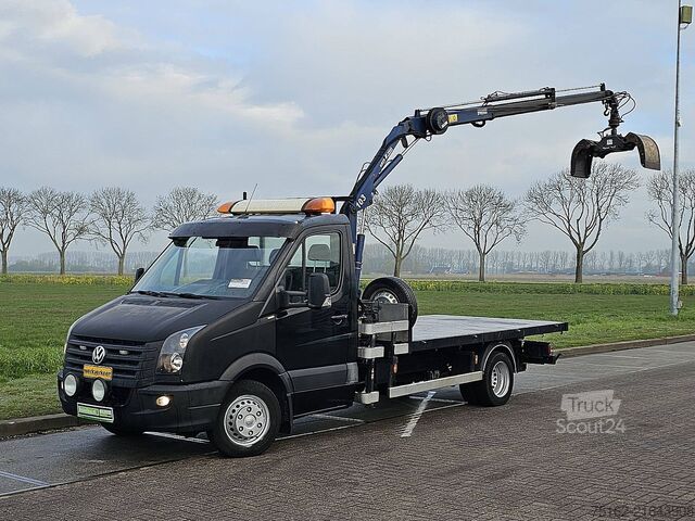 Kipper VOLKSWAGEN CRAFTER 35 2.0 Open-Laadbak KRAAN!