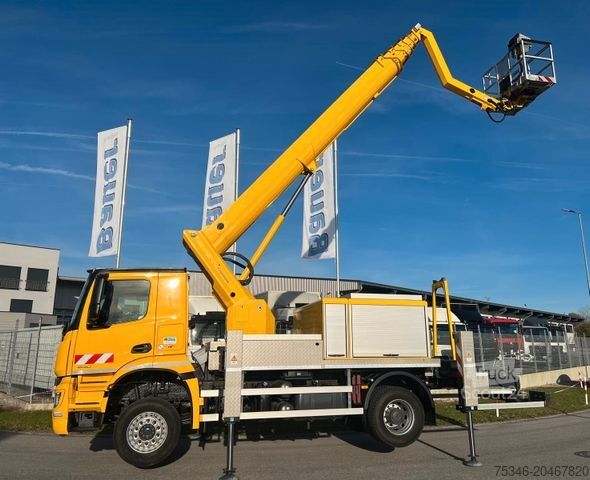 Darba platformas kravas automašīna MERCEDES-BENZ Arocs/ Ruthmann T 330 / 33 m / Top Zustand