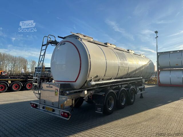 Food tanker Van Hool LEBENSMITTEL / 39.000L / 3-KAMMER / INOX / NL-A...