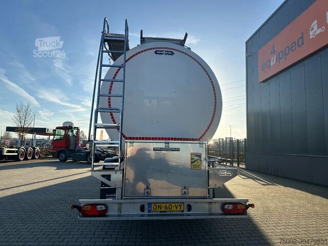 Food tanker Van Hool LEBENSMITTEL / 39.000L / 3-KAMMER / INOX / NL-A...