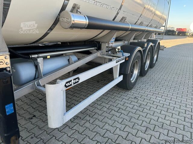 Food tanker Van Hool LEBENSMITTEL / 39.000L / 3-KAMMER / INOX / NL-A...