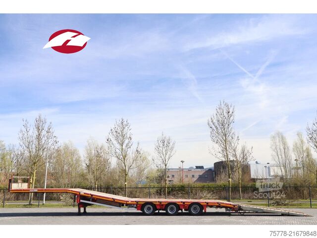 Semi-Tieflader Max Trailer MAX 100 | 3-AXLE | LIFT DECK | SLIDING RAMPS