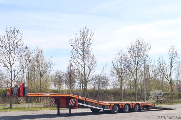 Semi-Tieflader Max Trailer MAX 100 | 3-AXLE | LIFT DECK | SLIDING RAMPS