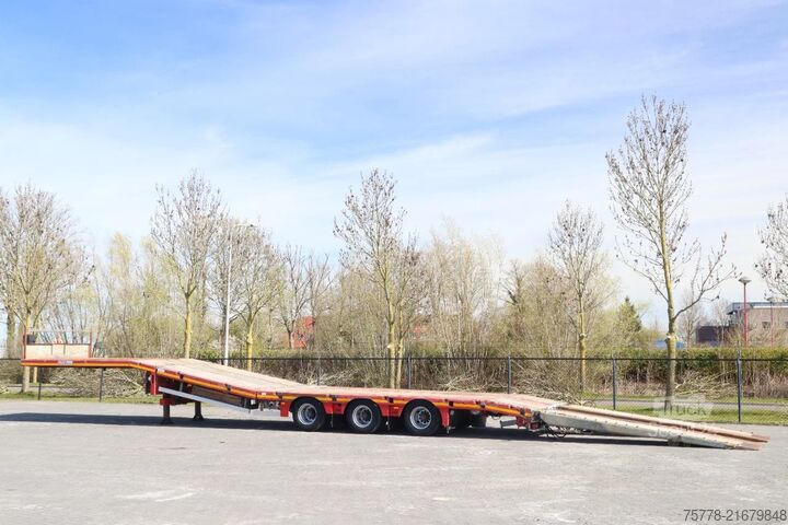 Semi-Tieflader Max Trailer MAX 100 | 3-AXLE | LIFT DECK | SLIDING RAMPS