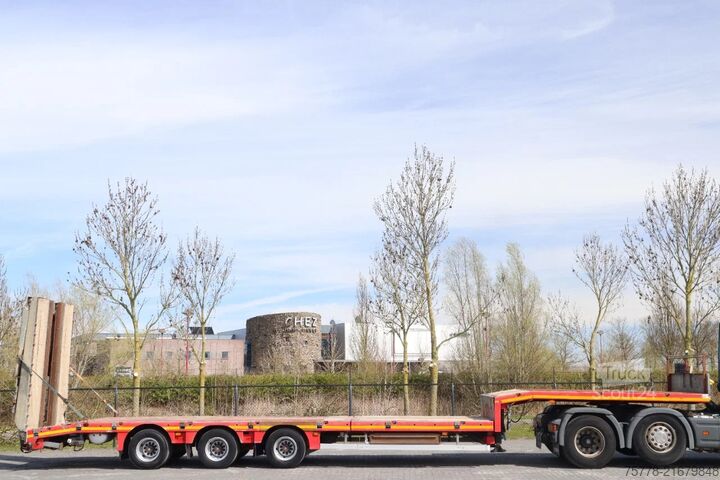 Semi-Tieflader Max Trailer MAX 100 | 3-AXLE | LIFT DECK | SLIDING RAMPS
