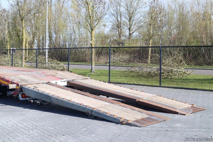 Semi-Tieflader Max Trailer MAX 100 | 3-AXLE | LIFT DECK | SLIDING RAMPS