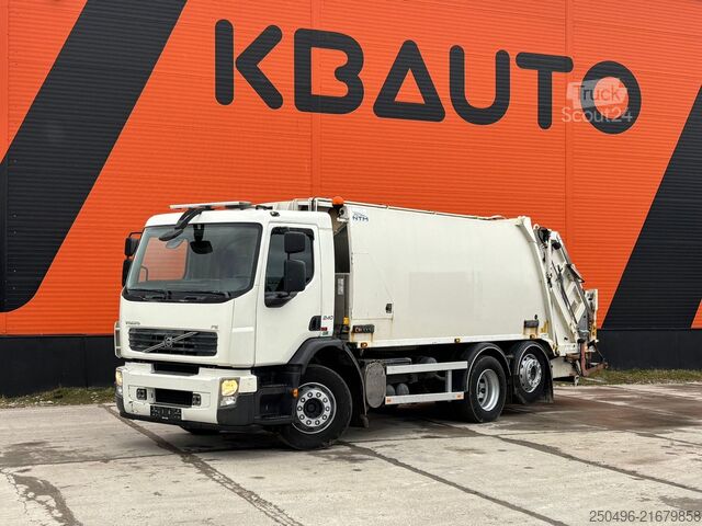 Sadzīves atkritumu mašīna Volvo FE 240 6x2 NTM KGLS 17,2 m3