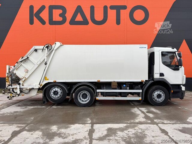 Sadzīves atkritumu mašīna Volvo FE 240 6x2 NTM KGLS 17,2 m3