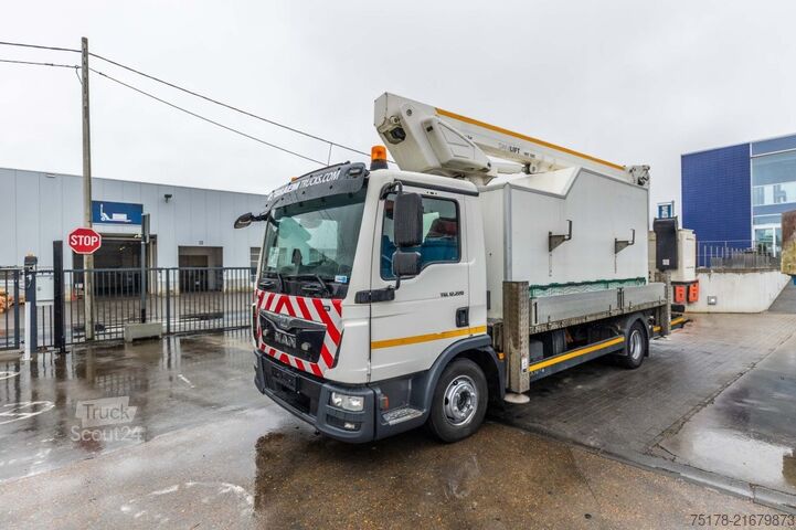 Aerial platform MAN TGL 12.220 BB - DANILFT WDT 180S
