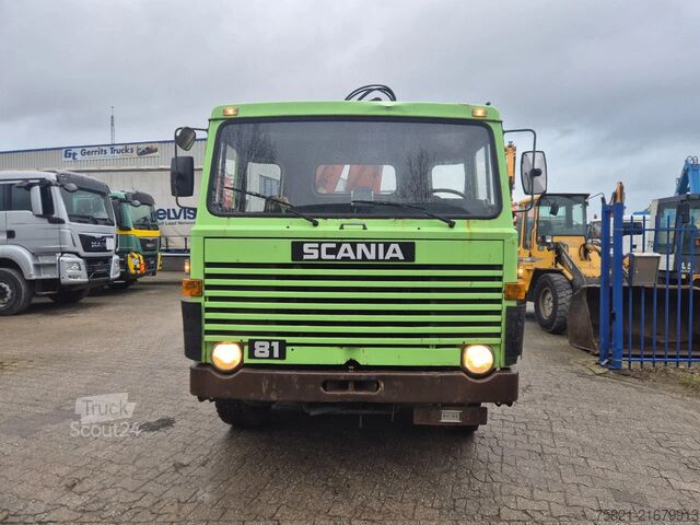 Kranwagen Scania LB81