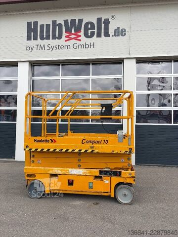 Ножичен асансьор Haulotte Compact 10 Scherenarbeitsbühne *Akku NEU*