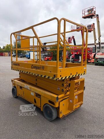 Ножичен асансьор Haulotte Compact 10 Scherenarbeitsbühne *Akku NEU*