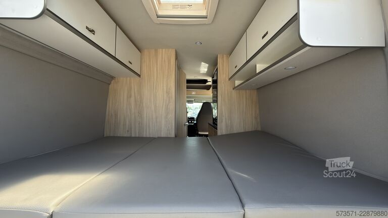 Autocaravana Fiat Ducato Weinsberg Carabus 2024 | manuales | Techo elevable