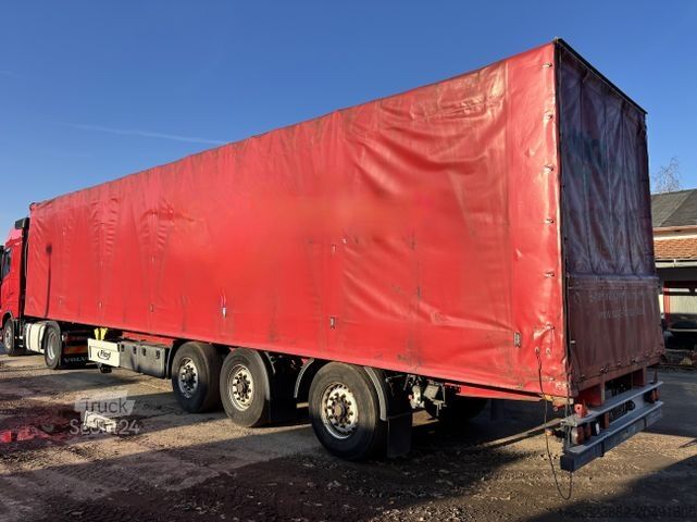 Открытый полуприцеп с тентом FLIEGL SDS390 Coil*Lift*Stahltransport*verbreiterbar