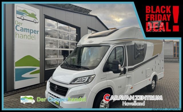 Teilintegriertes Wohnmobil CARADO T 132 6 m # QUERBETT# SAT-TV