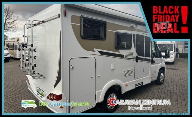 Teilintegriertes Wohnmobil CARADO T 132 6 m # QUERBETT# SAT-TV