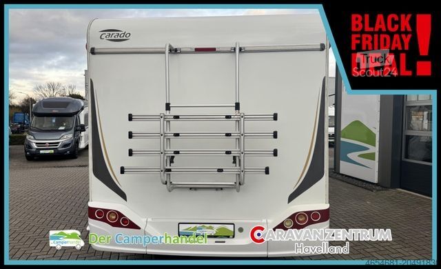 Teilintegriertes Wohnmobil CARADO T 132 6 m # QUERBETT# SAT-TV