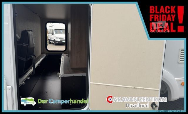 Teilintegriertes Wohnmobil CARADO T 132 6 m # QUERBETT# SAT-TV