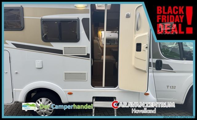 Teilintegriertes Wohnmobil CARADO T 132 6 m # QUERBETT# SAT-TV