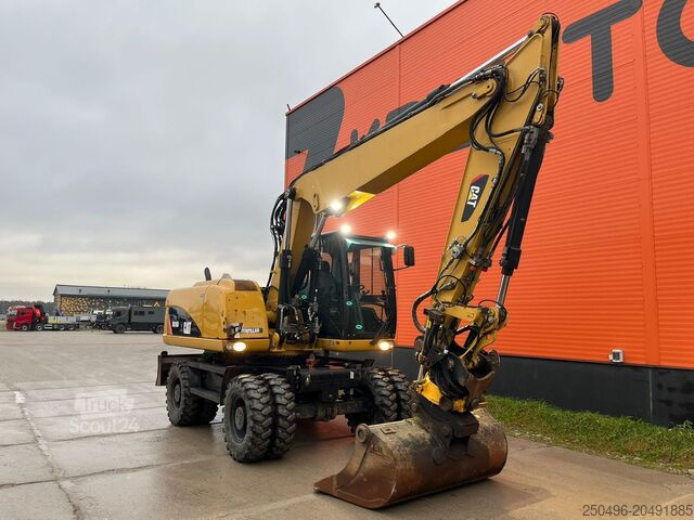 Tekerlekli ekskavatör Caterpillar M316D / ROTOTILT/ AC / CENTRAL LUBRICATION / + ...