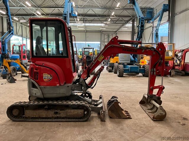 Minikaivinkone Yanmar Vio 25-4