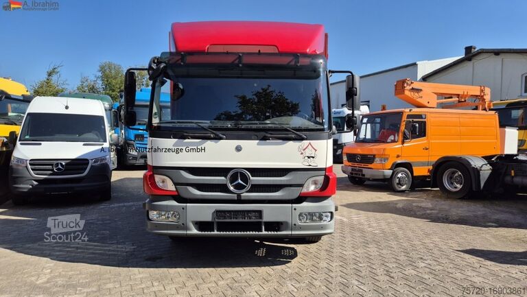 LKW mit Kofferaufbau Mercedes-Benz 1222 Werkstattkoffer mit Regalsystem