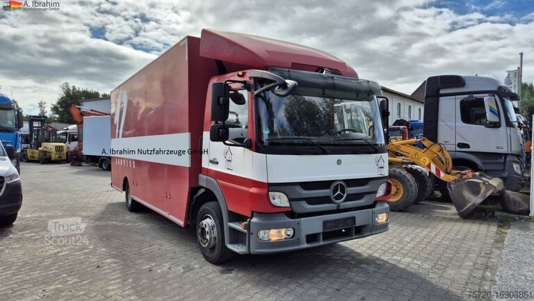 LKW mit Kofferaufbau Mercedes-Benz 1222 Werkstattkoffer mit Regalsystem