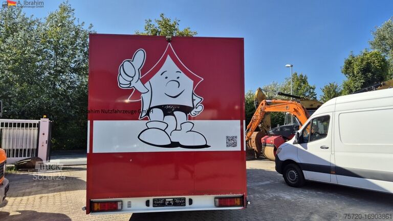 LKW mit Kofferaufbau Mercedes-Benz 1222 Werkstattkoffer mit Regalsystem