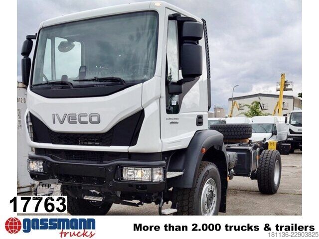 Lastbilchassi Iveco EuroCargo ML150E25 WS 4x4, Euro3, mehrfach
