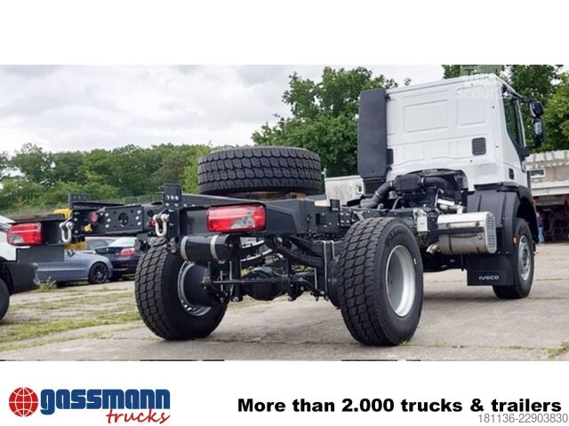 Lastbilchassi Iveco EuroCargo ML150E25 WS 4x4, Euro3, mehrfach