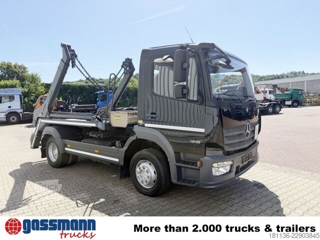 Autoutilitară basculantă Mercedes-Benz Atego 1218/22 K 4x2, Meiller Tele-Absetzer, Funk