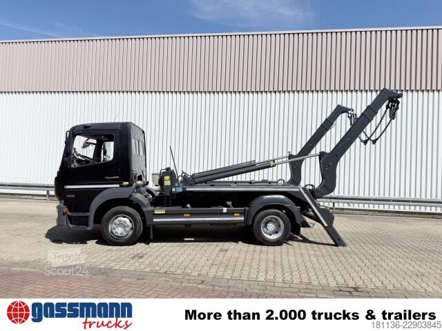 Autoutilitară basculantă Mercedes-Benz Atego 1218/22 K 4x2, Meiller Tele-Absetzer, Funk