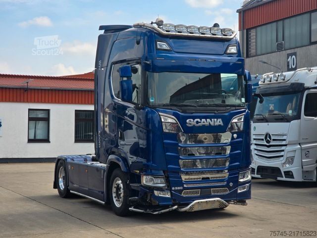 Standard trækkerunit SCANIA S580 * ACC * STANDKLIMA * 2X TANK * V8 *RETARDER