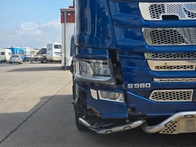 Standard trækkerunit SCANIA S580 * ACC * STANDKLIMA * 2X TANK * V8 *RETARDER