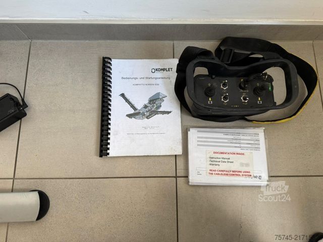 Outro  KOMPLET * KOMPATTO 5030 * RAUPENSIEBANLAGE *FUNK