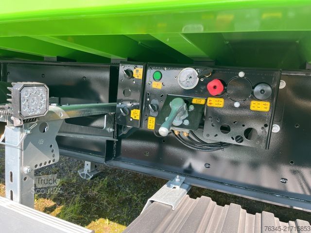 Kipper Auflieger WIELTON Alu-Kastenmulde 51m³ BULK Master GREEN Edition