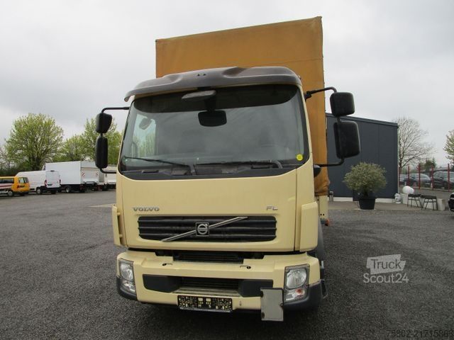 Tenteli düz yataklı kamyon VOLVO FL 12.290 L 4x2 *Schaltung+LBW+AHK+7,20m*Mod.14