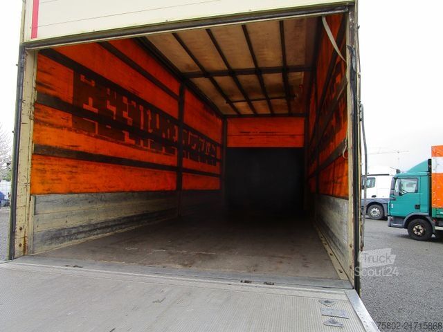 Tenteli düz yataklı kamyon VOLVO FL 12.290 L 4x2 *Schaltung+LBW+AHK+7,20m*Mod.14