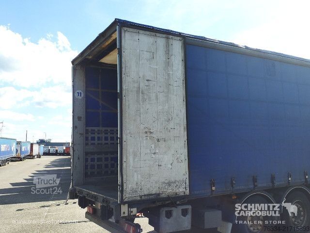Auflieger mit Pritsche & Plane Fruehauf Semitrailer Curtainsider Standard