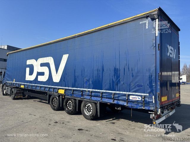 Semiremorcă deschisă cu prelată Schmitz Cargobull Semitrailer Curtainsider Mega