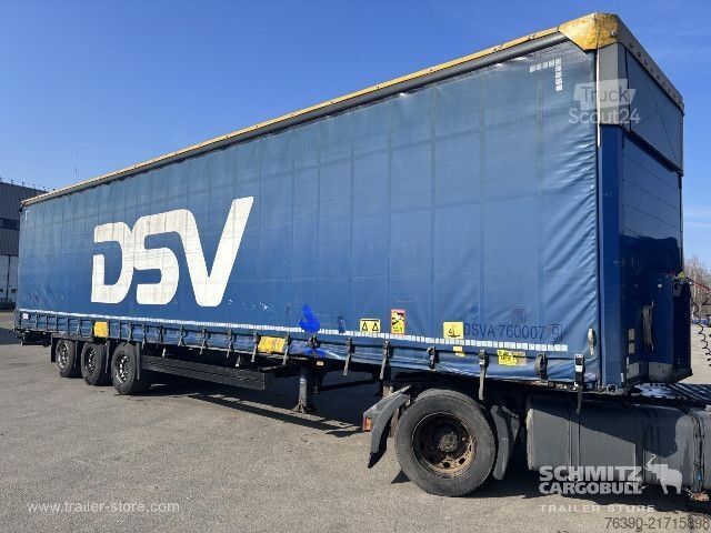 Semiremorcă deschisă cu prelată Schmitz Cargobull Semitrailer Curtainsider Mega