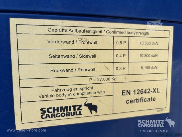 Semiremorcă deschisă cu prelată Schmitz Cargobull Semitrailer Curtainsider Mega