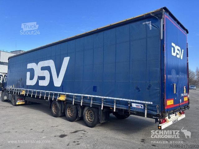 Semiremorcă deschisă cu prelată Schmitz Cargobull Semitrailer Curtainsider Mega