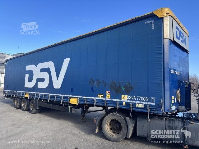 Semiremorcă deschisă cu prelată Schmitz Cargobull Semitrailer Curtainsider Mega