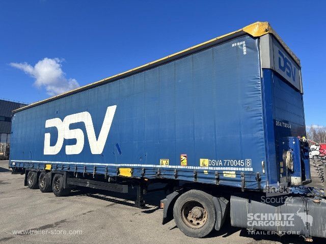Semiremorcă deschisă cu prelată Schmitz Cargobull Semitrailer Curtainsider Mega