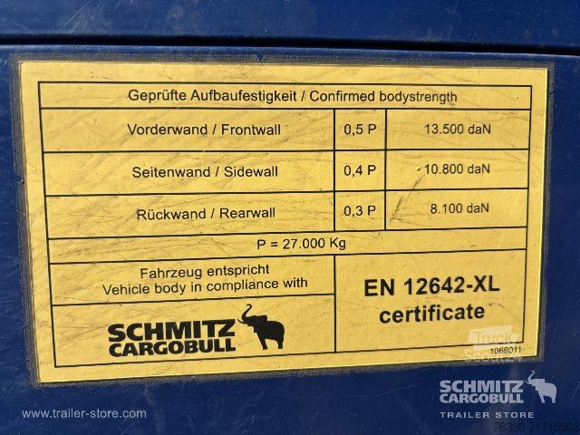 Semiremorcă deschisă cu prelată Schmitz Cargobull Semitrailer Curtainsider Mega