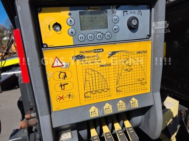 Krautuvas sumontuotas ant sunkvežimio SCANIA G 400 / 27m Kran Palfinger PK 27002 + Flyjib