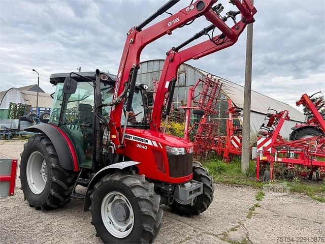 Traktör Massey Ferguson 3640 Xtra + FL