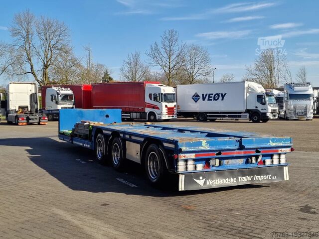 مقطورة نقل منخفضة HRD STTM3N - Low loader - Extendable - SAF axle - S...