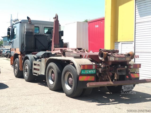 Φορτηγό γερανός roll-off MERCEDES-BENZ ACTROS 3246, 8x4, Abrollkipper
